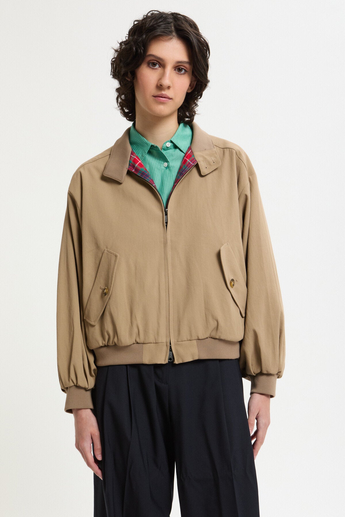 めだか　BARACUTA クリーム色 ジャンパー Women's Jackets | Baracuta