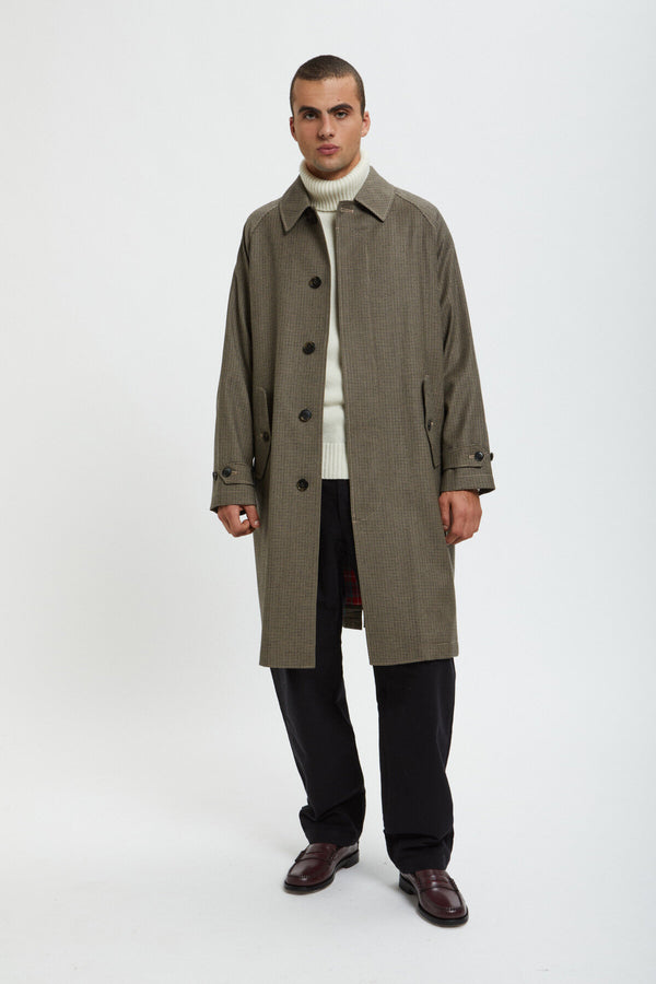 Wool Raglan Coat