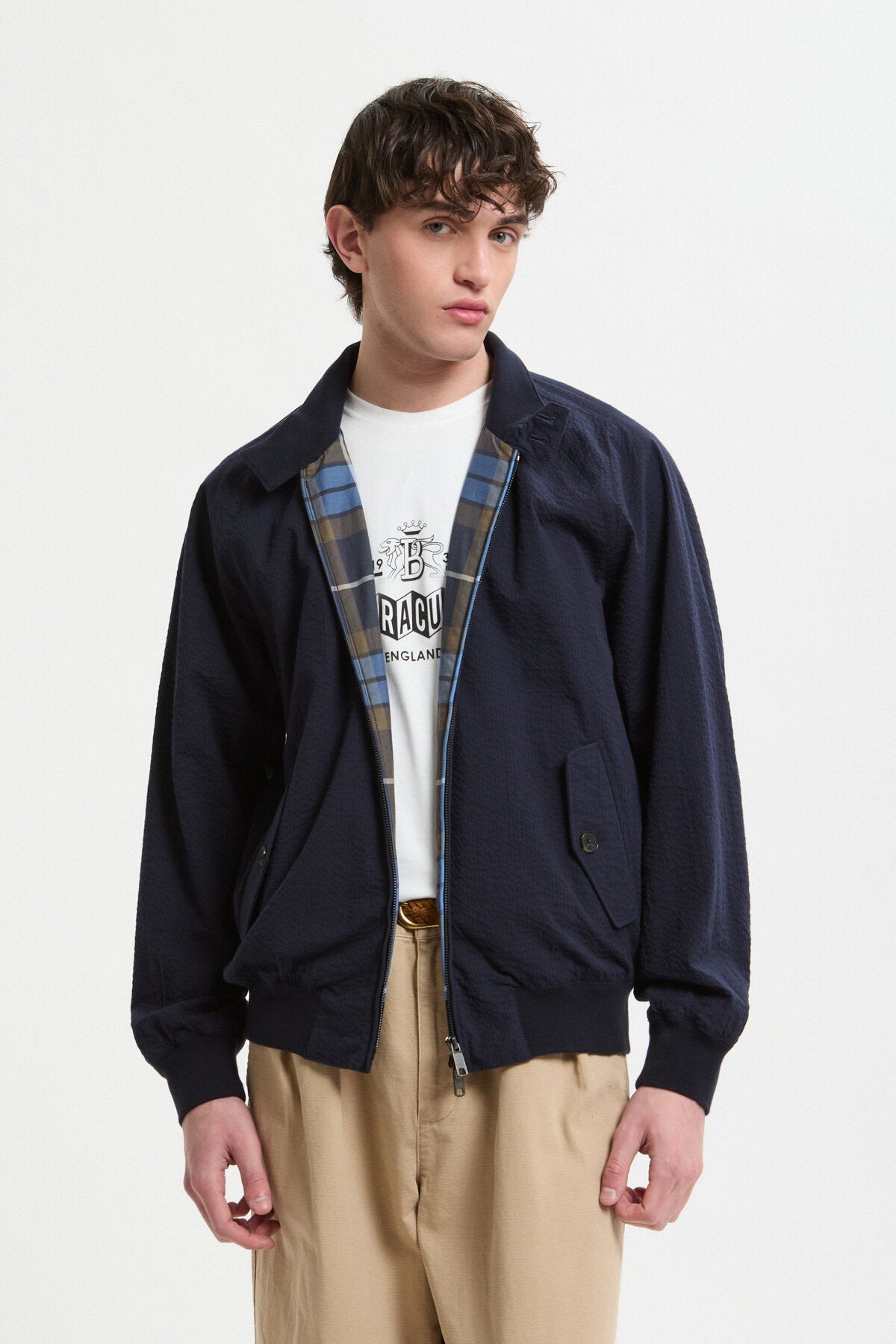G9 Harrington Jacket Chocolate | Baracuta 「y」BARACUTA ジャンバー