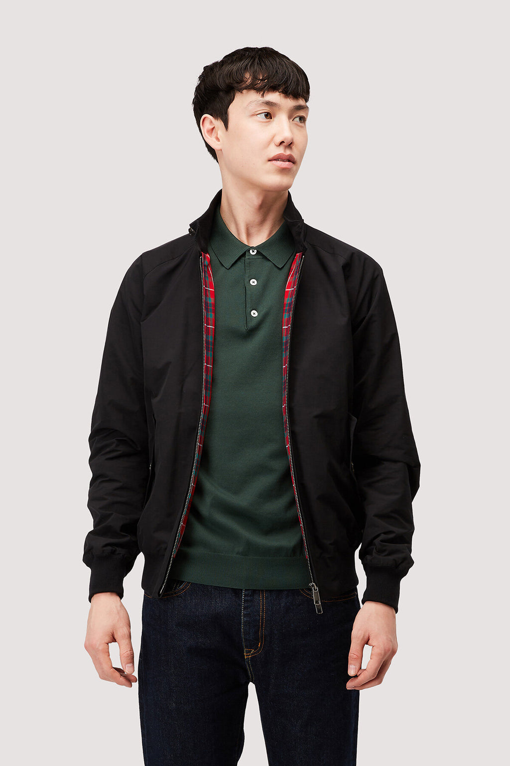 G9 reversible water repellent harrington jacket sale